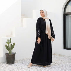 Crinkle Linen Dress