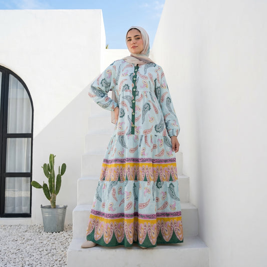 Cotton Floral Dress