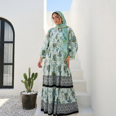 Cotton Floral Dress