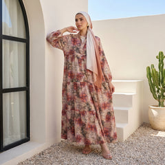 Ribbed Linen Dress