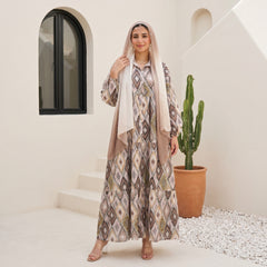 Ribbed Linen Dress