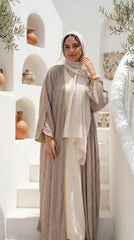 Lightweight Pleated Cardigan – Minimal Everyday Chic