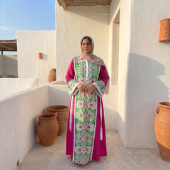 Royal X Linen Printed Abaya