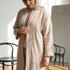 Textured Linen Suit
