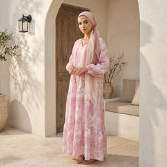 Vibran Cotton Floral Dress