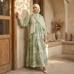 Vibran Cotton Floral Dress
