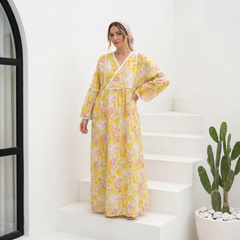 Printed Cotton Vibran Dress