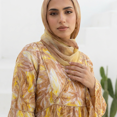 Printed Cotton Vibran Dress