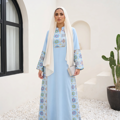 CY Embroidered Abaya